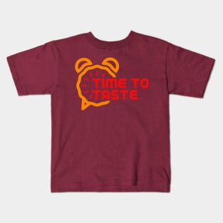 Time To Taste Kids T-Shirt